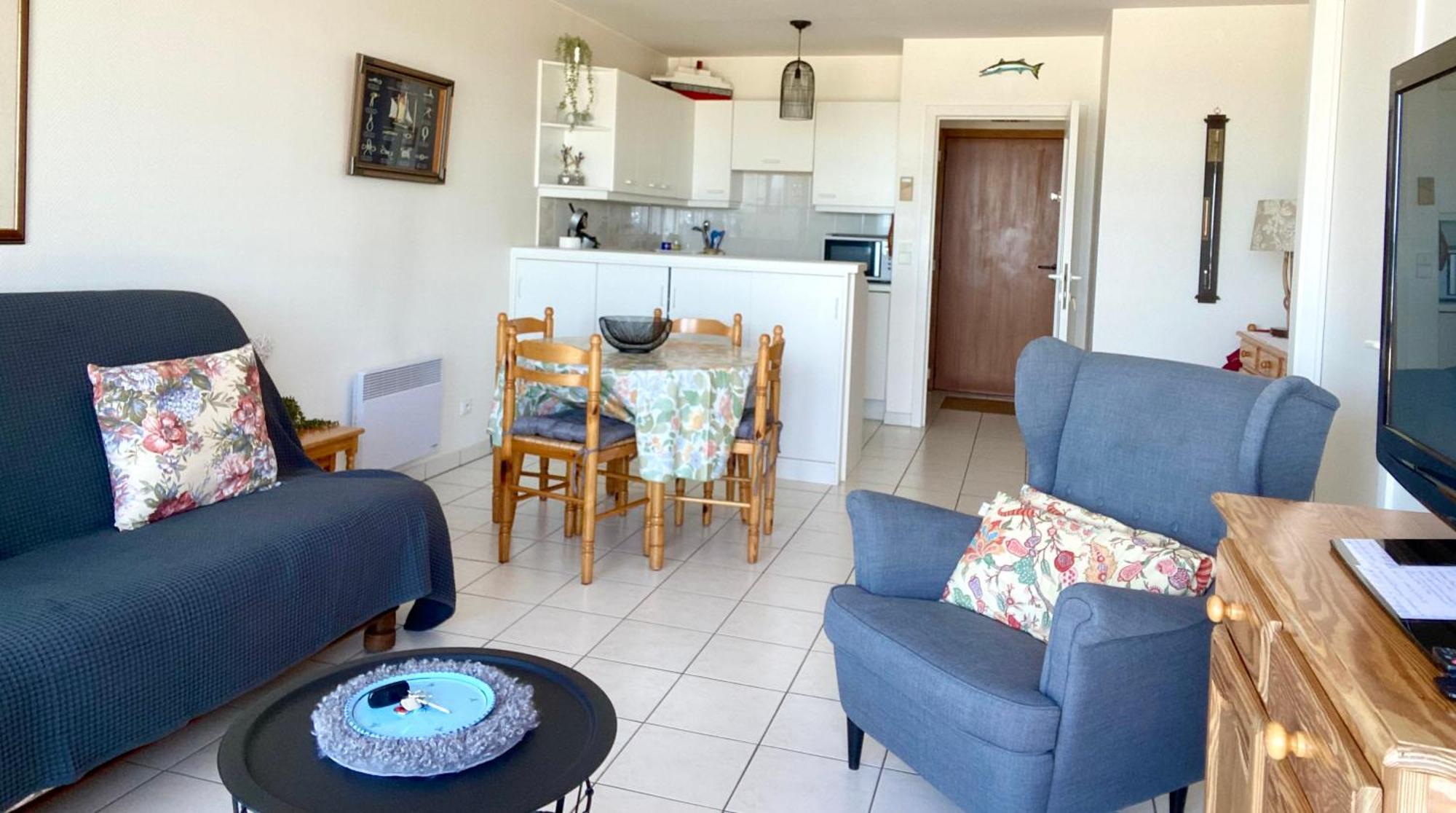 Appartement Vue Frontale Mer, 4 Personnes Bray-Dunes Exterior foto