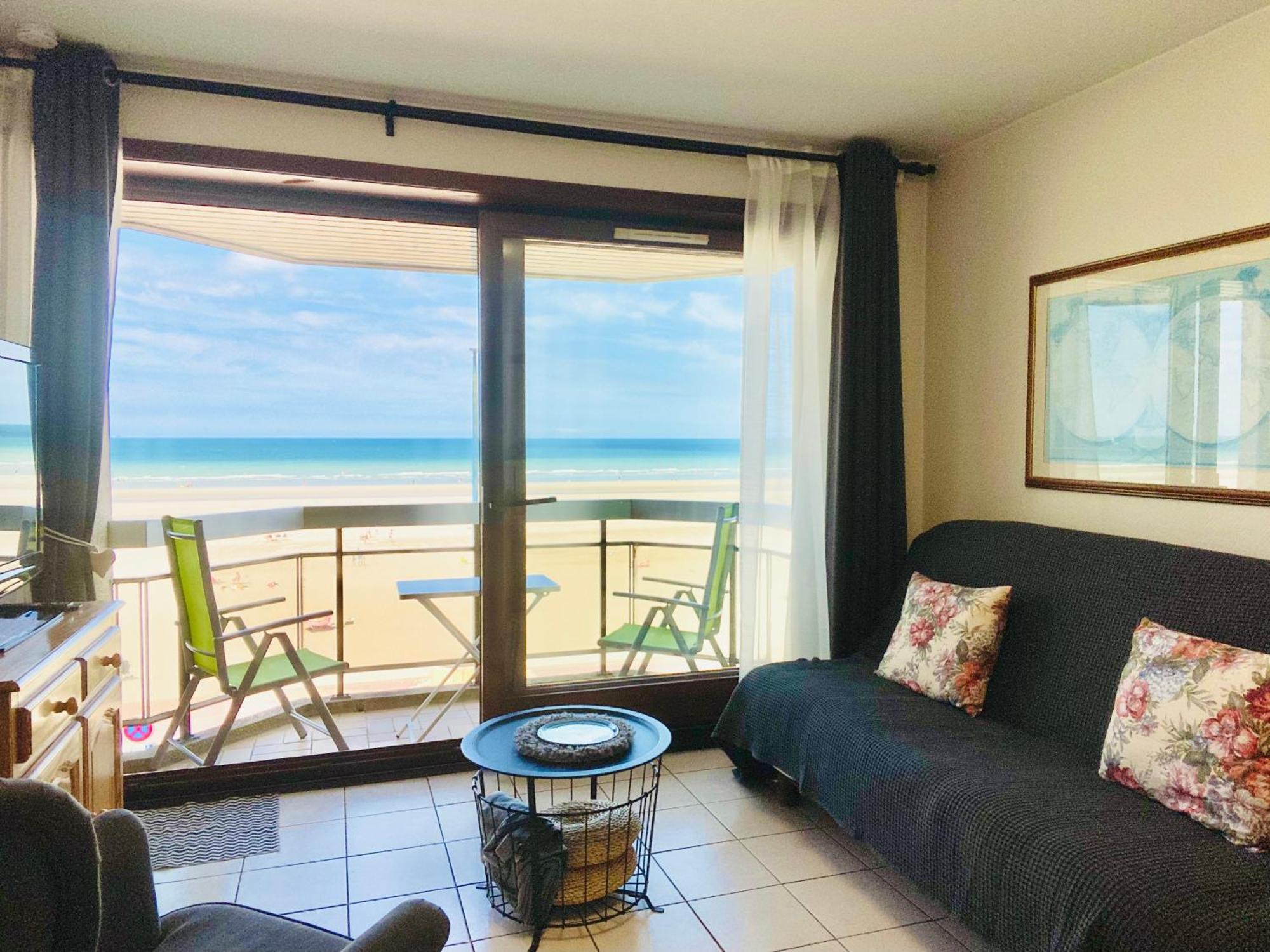 Appartement Vue Frontale Mer, 4 Personnes Bray-Dunes Exterior foto