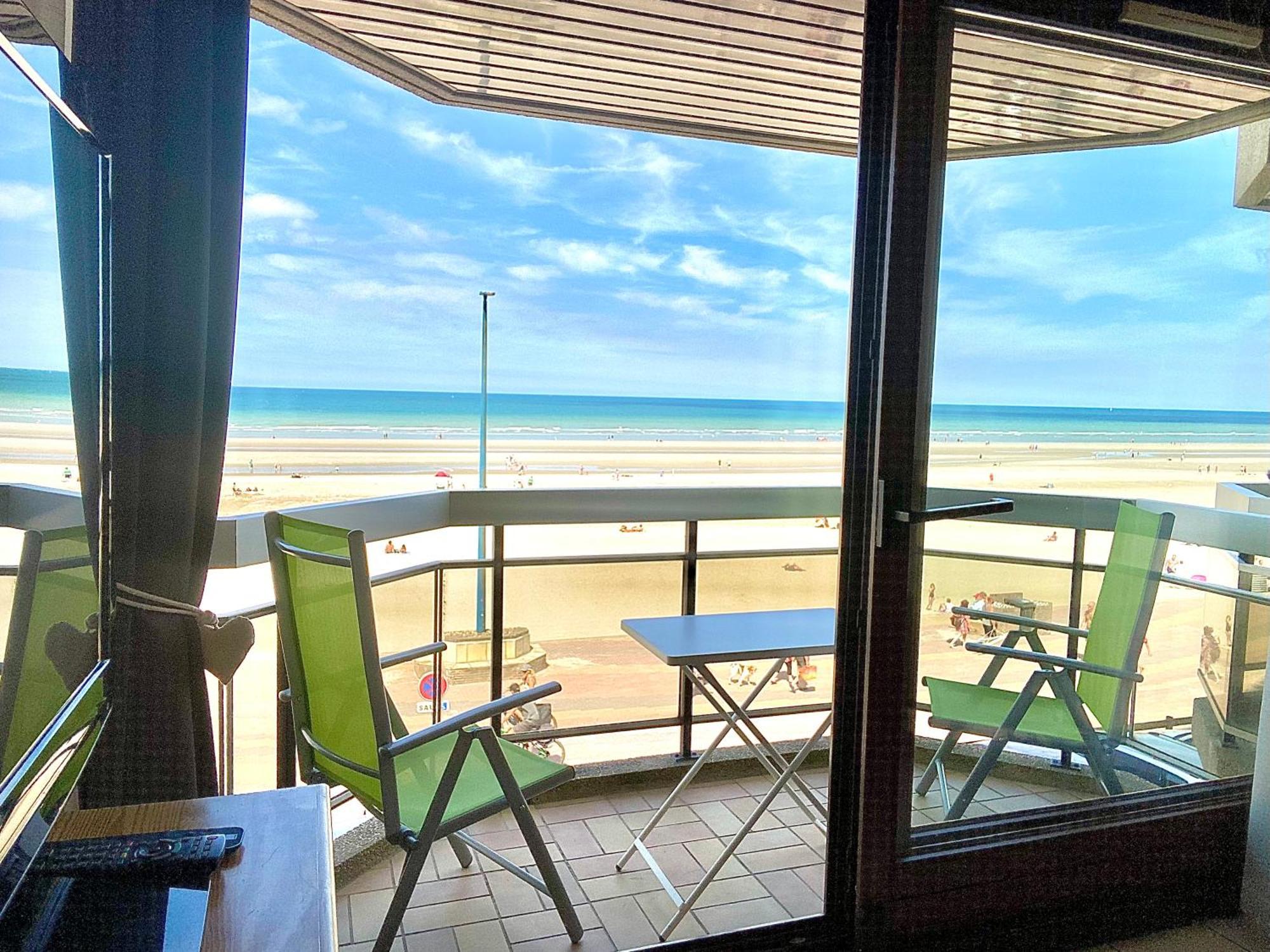 Appartement Vue Frontale Mer, 4 Personnes Bray-Dunes Exterior foto